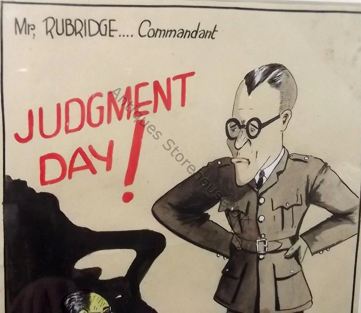 Mr Rubridge, Commandant, Judgement Day By Jimmy James Friell 1943 - Image 4