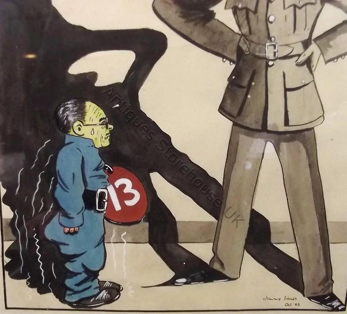 Mr Rubridge, Commandant, Judgement Day By Jimmy James Friell 1943 - Image 5