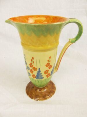 Myott, Son & Co. Art Deco Trumpet Vase