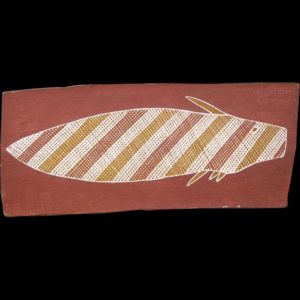 Nailfish By Patrick Pamkal - Aboriginal Australia Art 1982