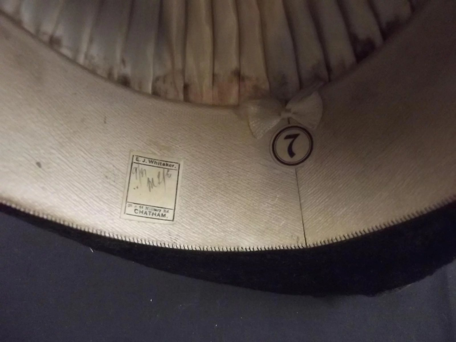Named Early 20th Century Naval Bicorn And Case - Image 6