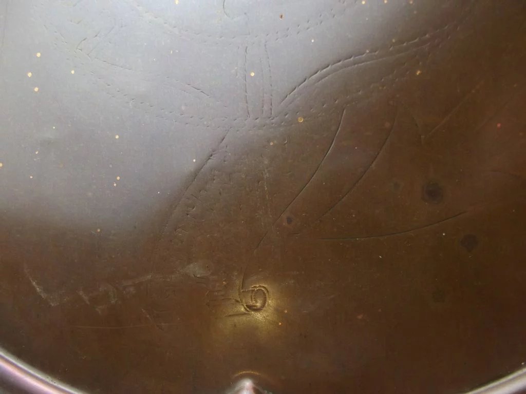 Nelson's Flagship HMS Foudroyant Copper Salver Circa 1897 - Image 4