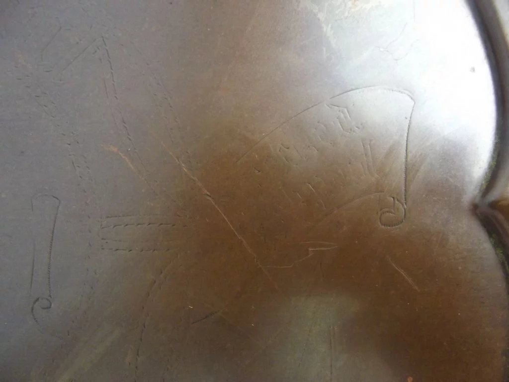 Nelson's Flagship HMS Foudroyant Copper Salver Circa 1897 - Image 5