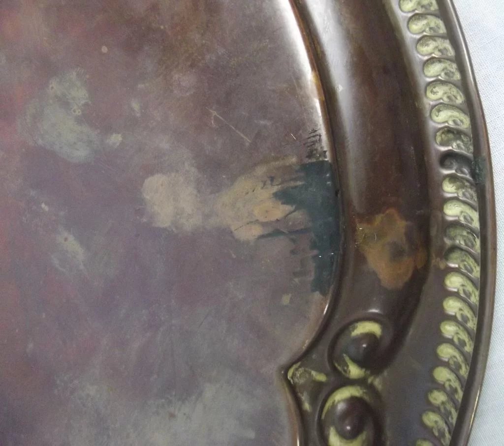 Nelson's Flagship HMS Foudroyant Copper Salver Circa 1897 - Image 10