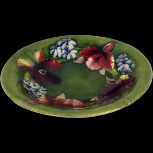 Orchid Pattern Bowl By William Moorcroft Circa 1928/35