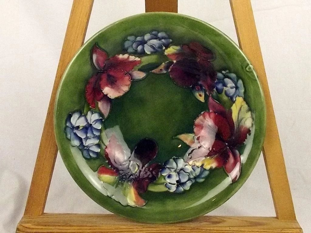 Orchid Pattern Bowl By William Moorcroft Circa 1928/35 - Image 3