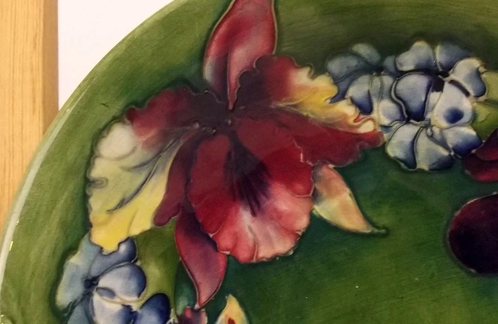 Orchid Pattern Bowl By William Moorcroft Circa 1928/35 - Image 6