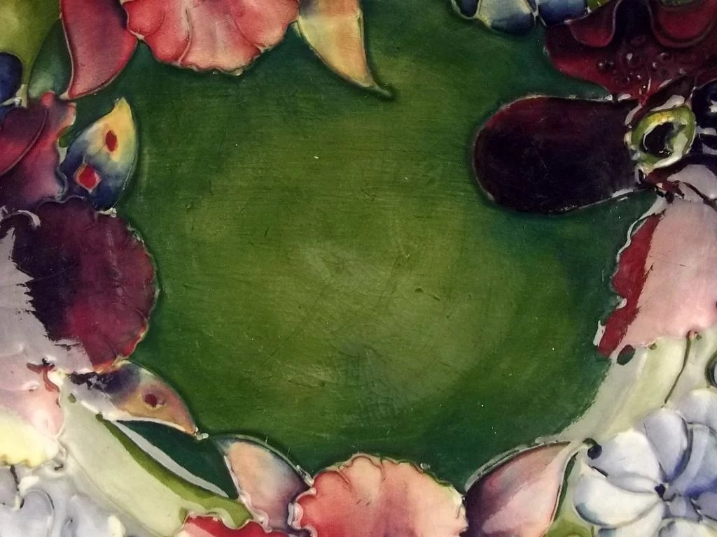 Orchid Pattern Bowl By William Moorcroft Circa 1928/35 - Image 7