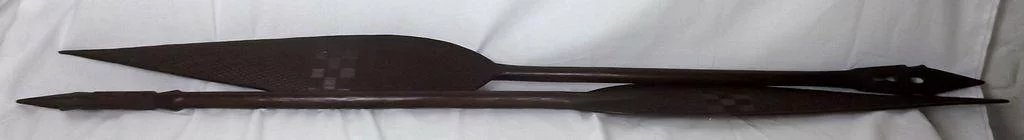 Pair Of African Paddles, Circa 1900 - Image 2