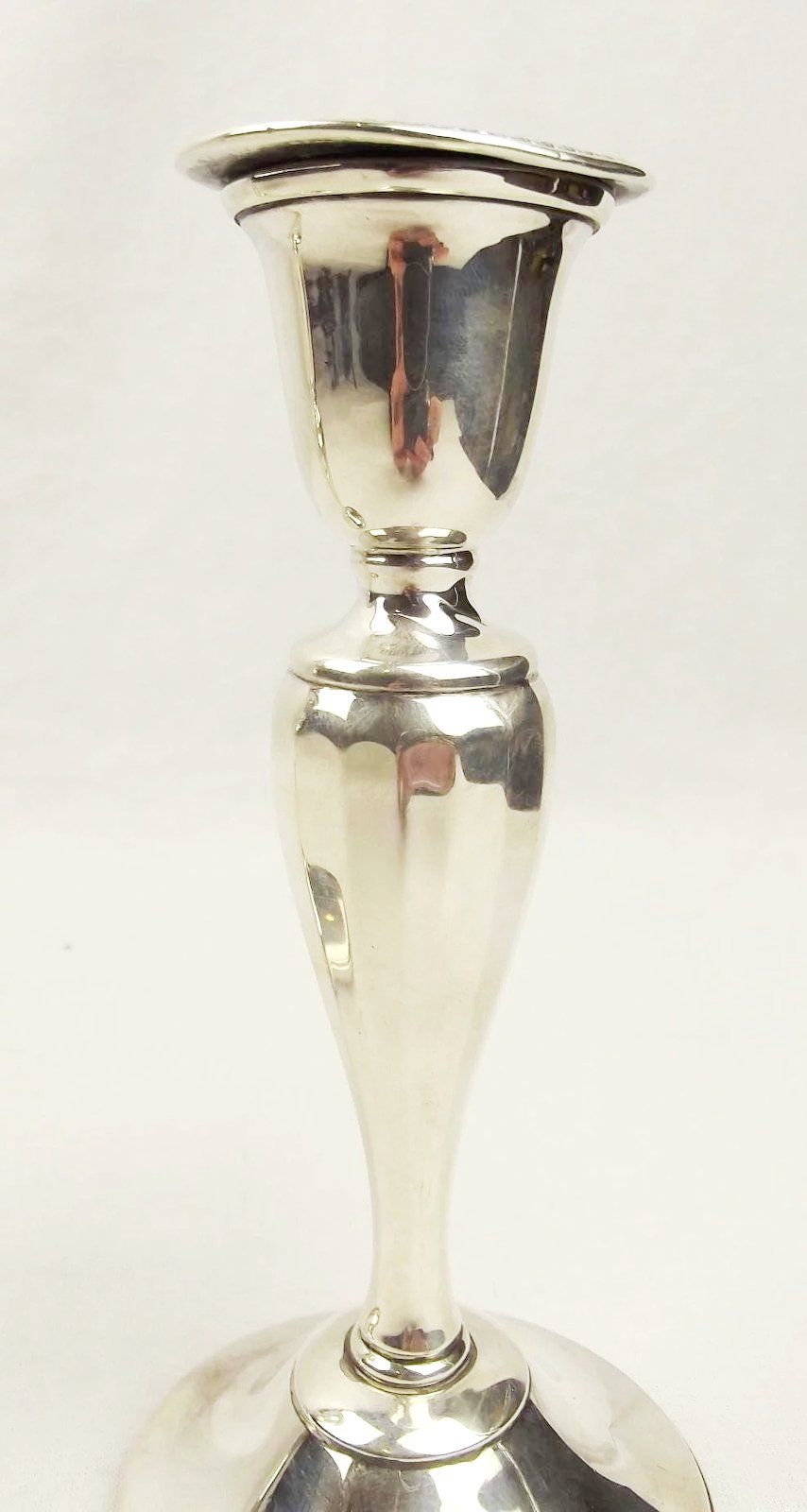 Pair Of Birmingham 1928 Silver Candlesticks - Image 5