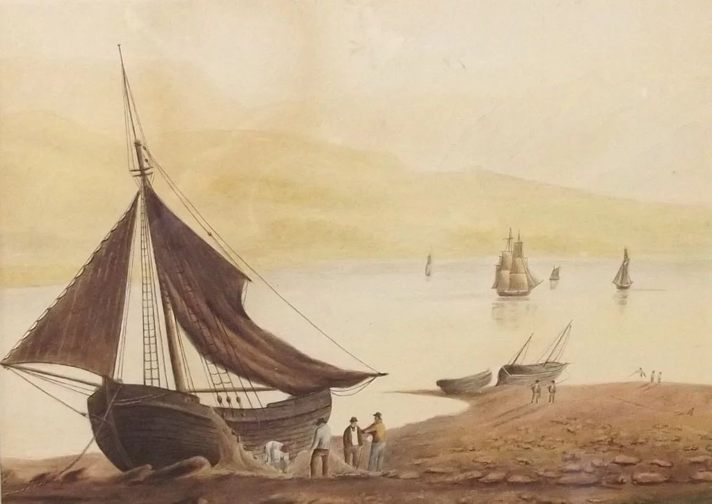 Pair Of Coastal Watercolours, Manner Of Samuel Own (RA) - Image 7