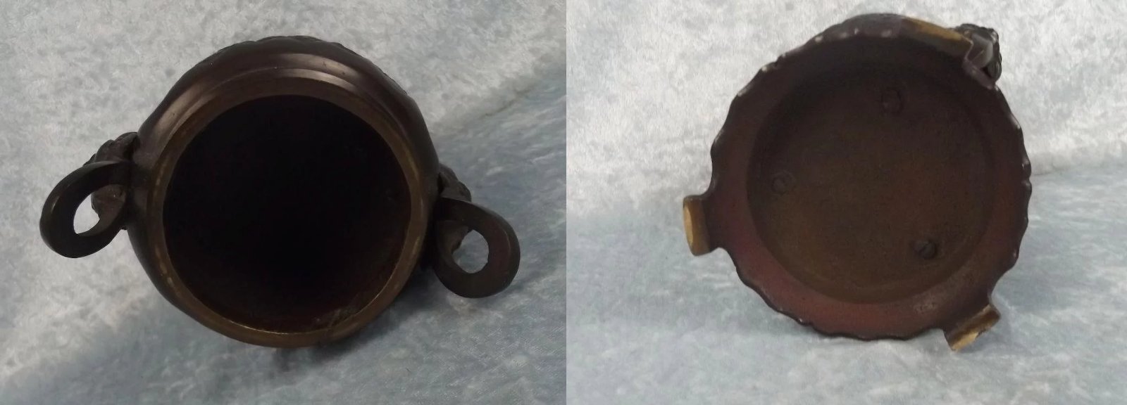 Pair Of Early 20th Century Chinese Bronze Censors - Image 5