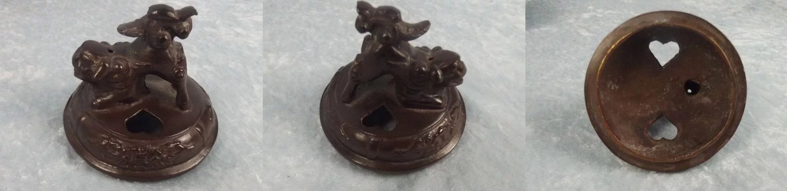 Pair Of Early 20th Century Chinese Bronze Censors - Image 6