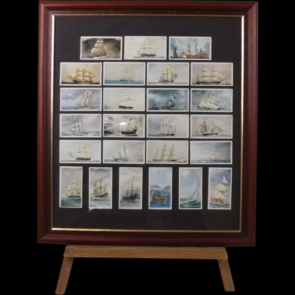 Players Golden Age of Sail Cigarette Cards 1978