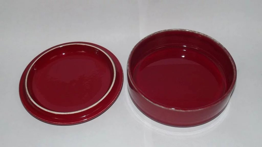 Poole Pottery Odyssey Pattern Trinket Box With Cover - Image 6