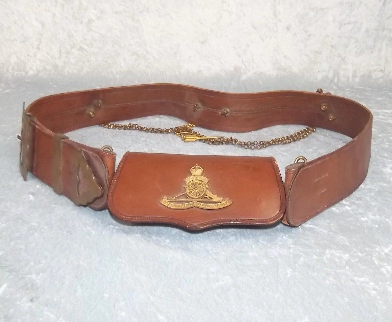 Post 1926 South Africa Field Artillery Officer's Cross Belt - Image 2