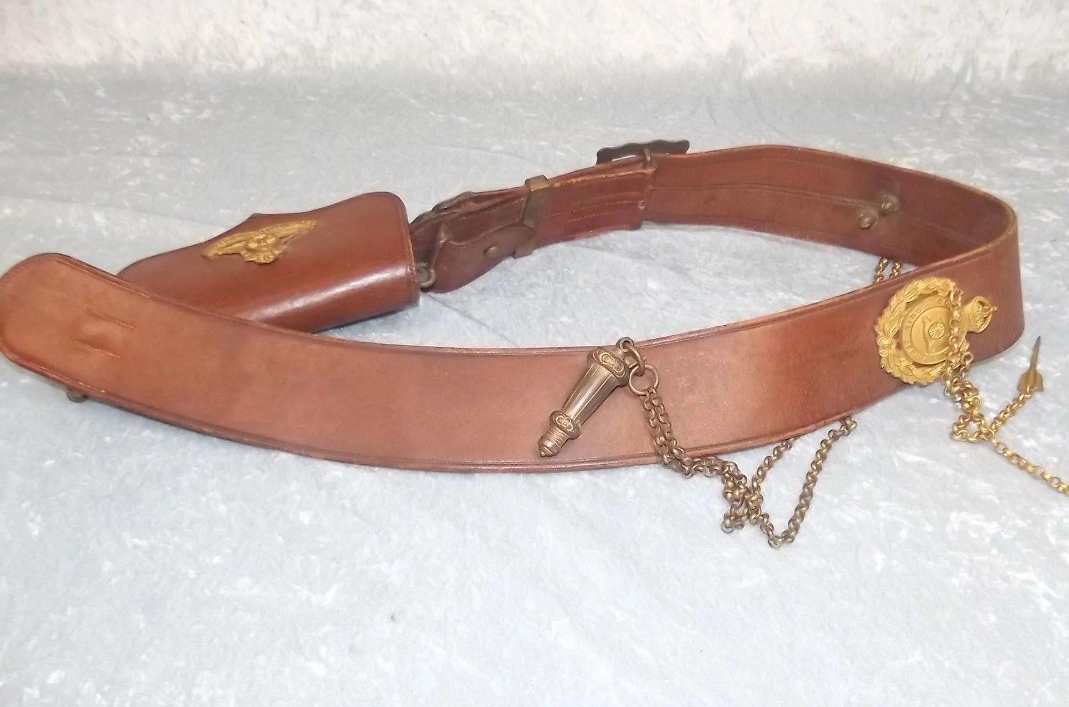 Post 1926 South Africa Field Artillery Officer's Cross Belt - Image 4