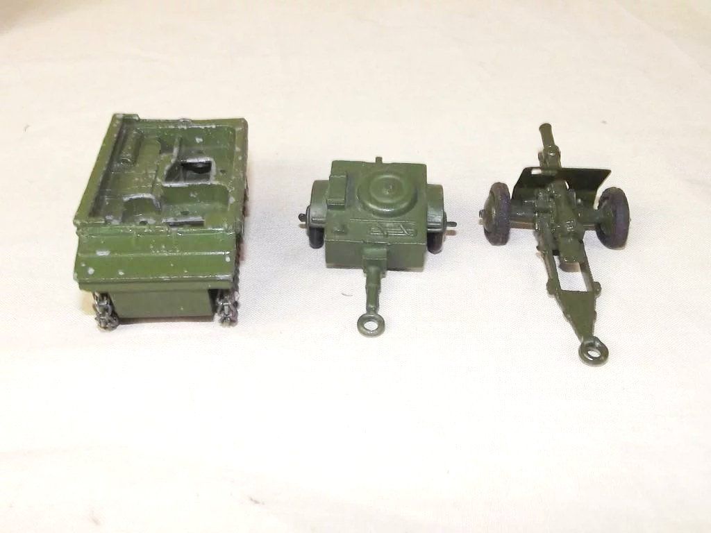 Pre-War Boxed Dinky Toys No. 162 - 18-Pounder Quick-Firing Field Gun Unit #2 - Image 3