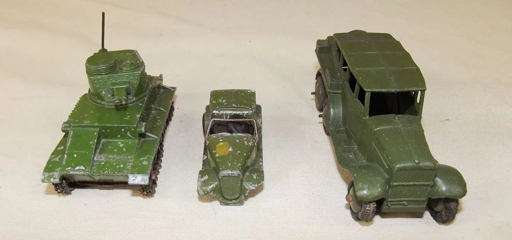 Pre-War Boxed Dinky Toys No. 152 Royal Tank Corps Light Tank Unit Set #3 - Image 5
