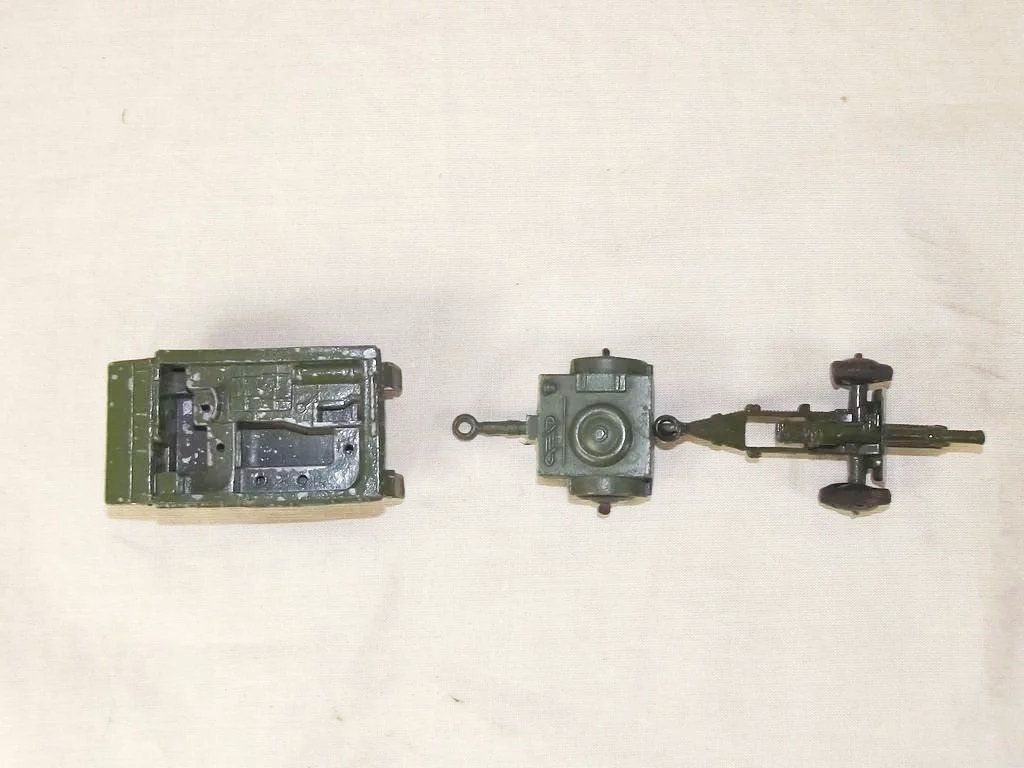 Pre-War Boxed Dinky Toys No. 162 - 18-Pounder Quick-Firing Field Gun Unit #2 - Image 5