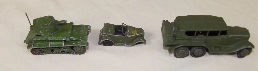 Pre-War Boxed Dinky Toys No. 152 Royal Tank Corps Light Tank Unit Set #3 - Image 8