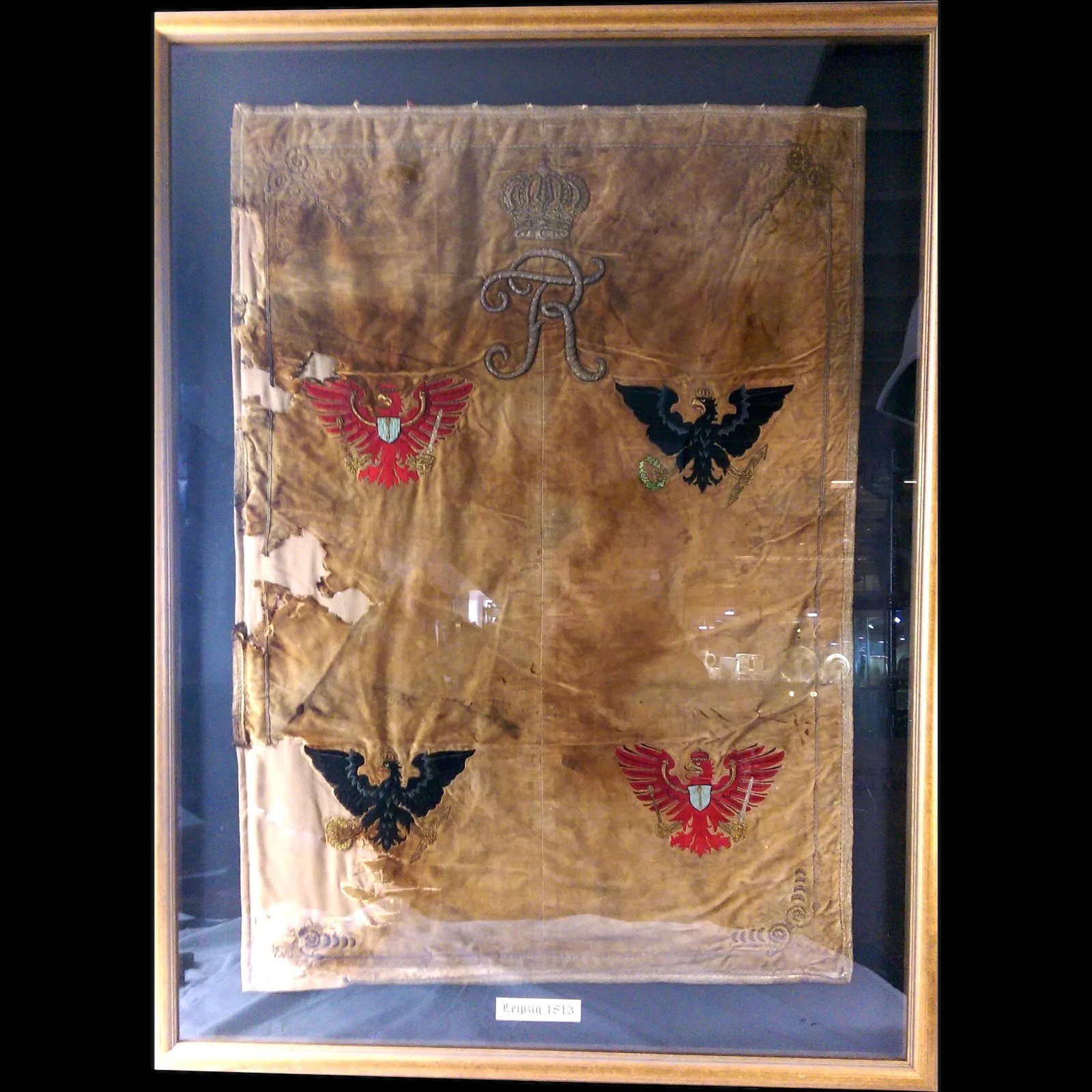 Prussian Battle Flag - 1813 Battle of Leipzig - Napoleonic Wars
