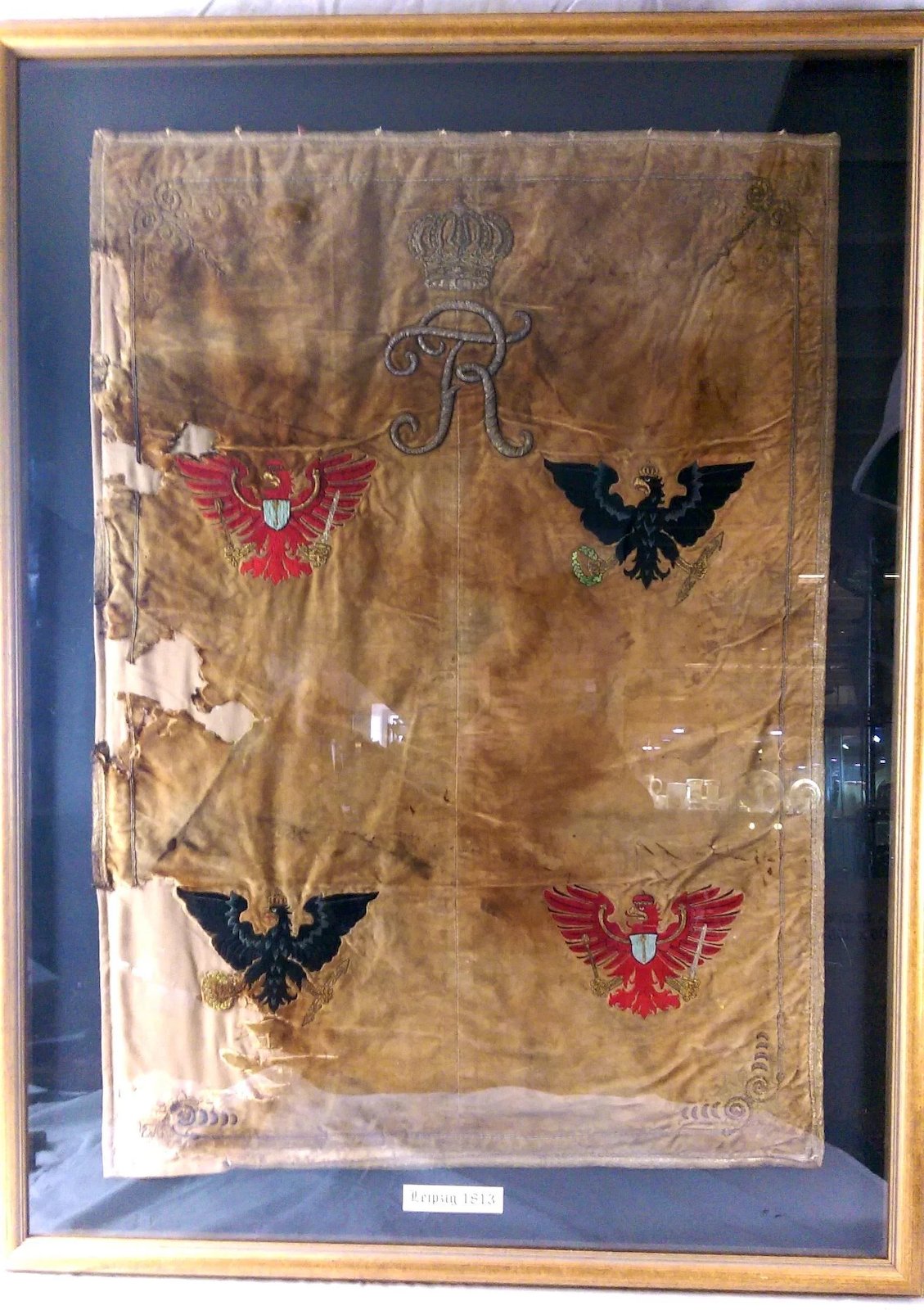 Prussian Battle Flag - 1813 Battle of Leipzig - Napoleonic Wars - Image 2