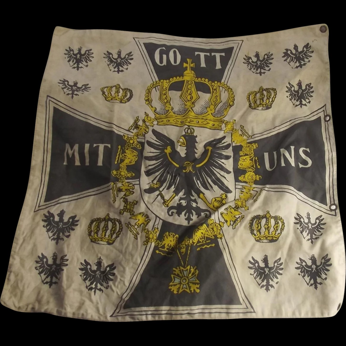 Prussian Eagle Imperial Lance Pennant Flag 1916