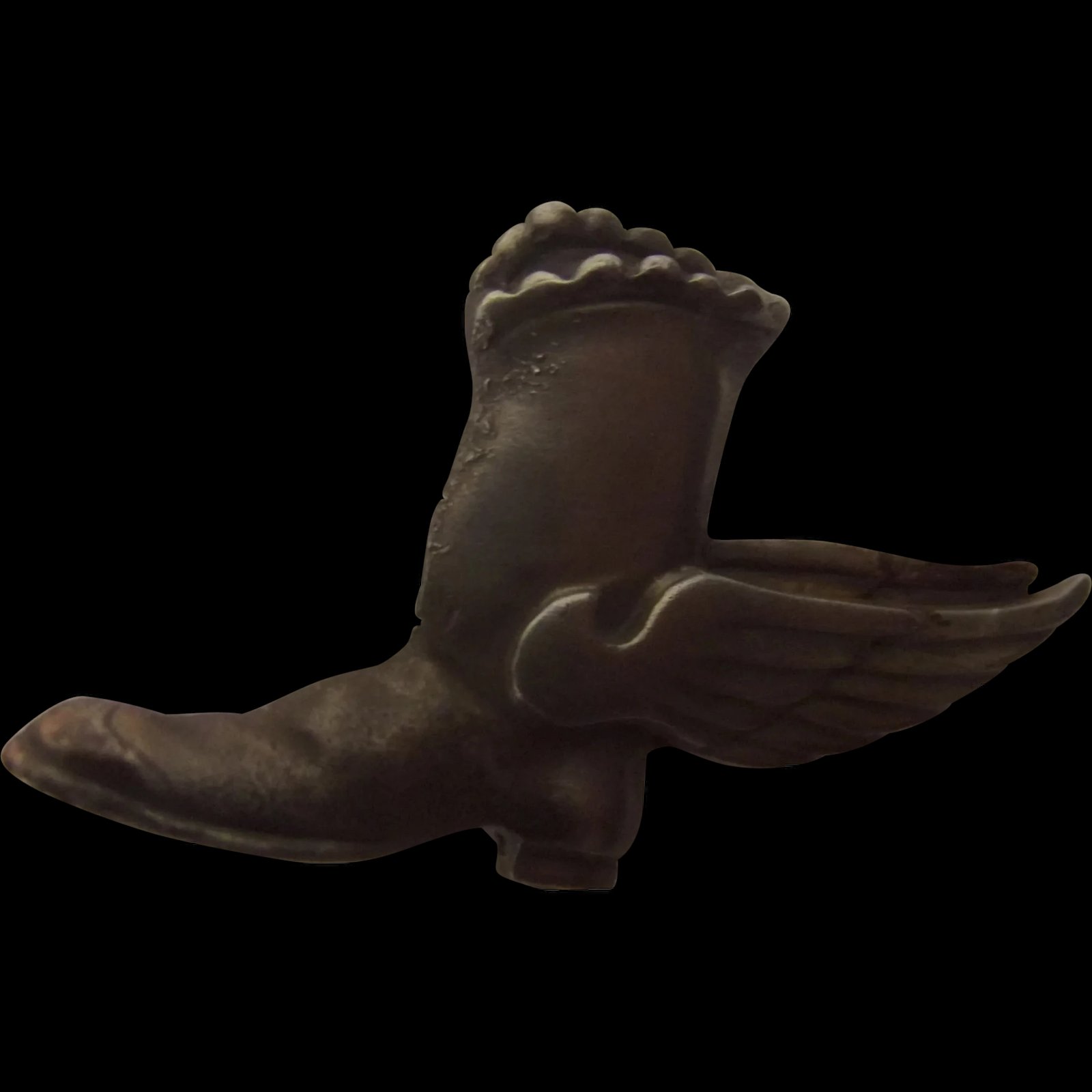 RAF Late Arrivals Winged Boot Badge