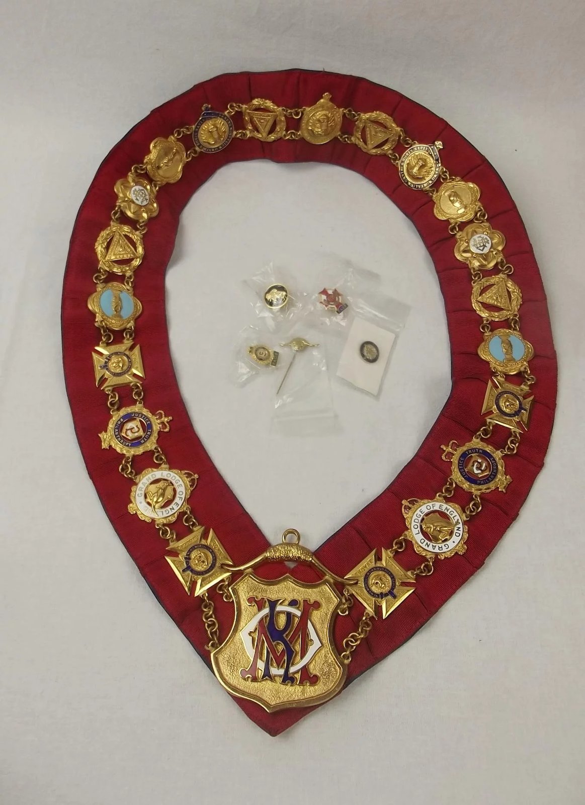 Royal Antediluvian Order Of Buffaloes Collection c1970’s-2000 - Plus 1930 Silver Medallion - Image 3