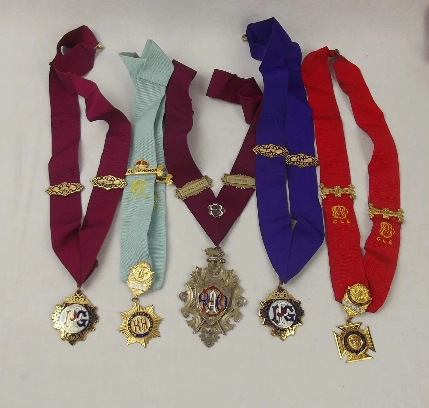Royal Antediluvian Order Of Buffaloes Collection c1970’s-2000 - Plus 1930 Silver Medallion - Image 4