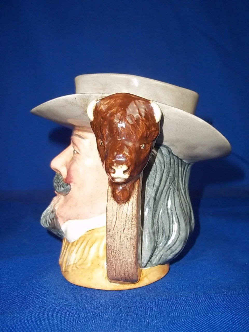 Royal Doulton Character Jug, Buffalo Bill No. D6735 - Medium - Image 3