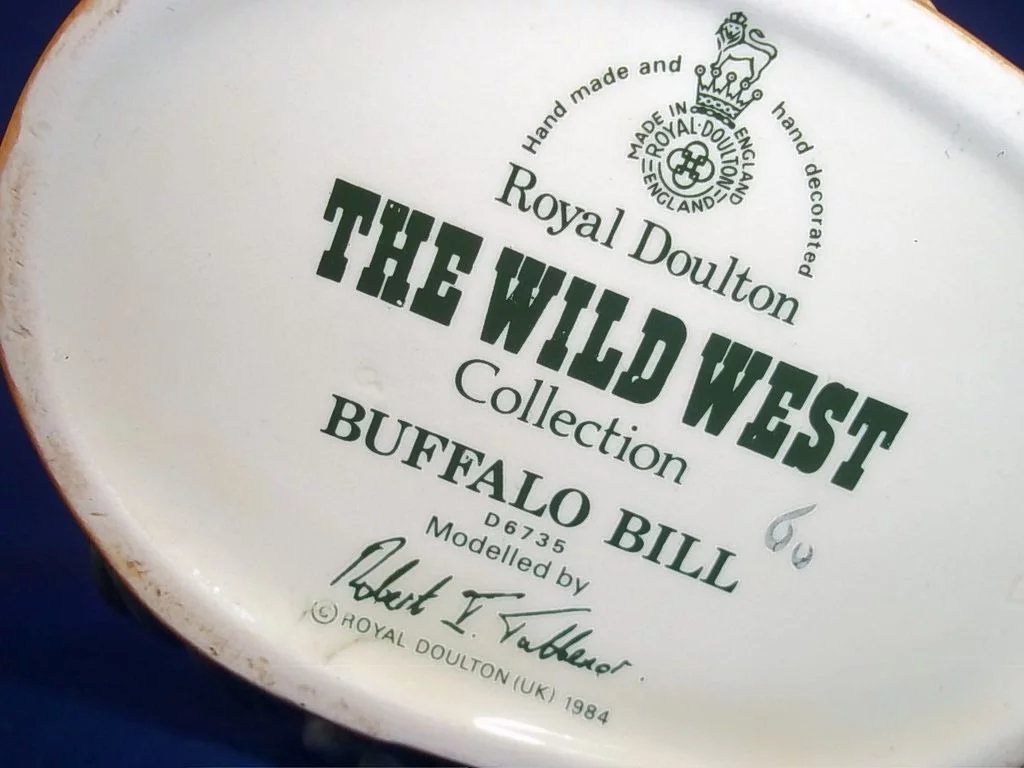 Royal Doulton Character Jug, Buffalo Bill No. D6735 - Medium - Image 8