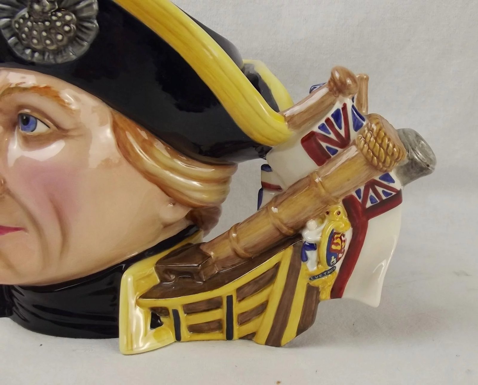 Royal Doulton Character Jug D7236 Lord Horatio Nelson 2004 - Image 3