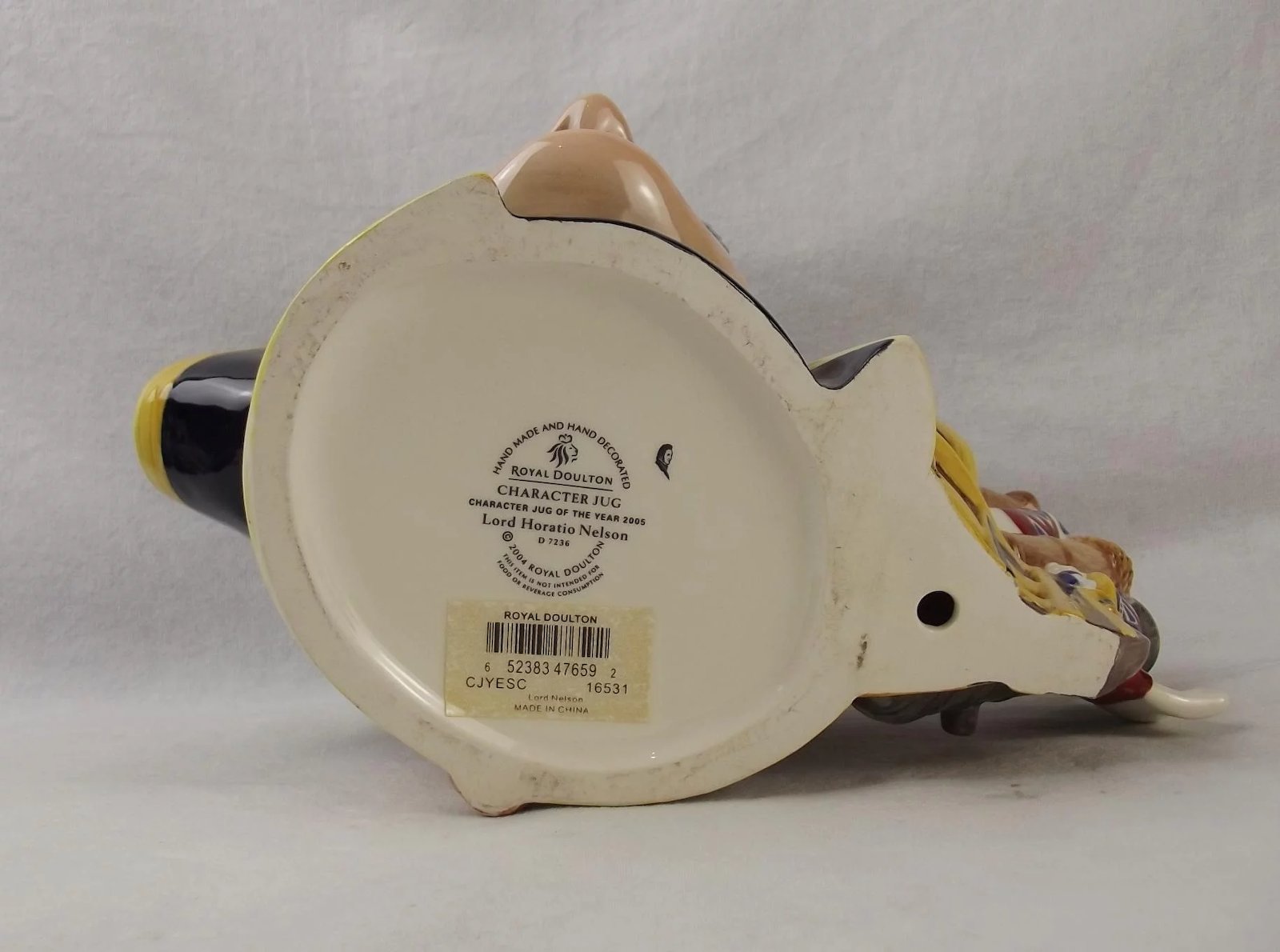 Royal Doulton Character Jug D7236 Lord Horatio Nelson 2004 - Image 6