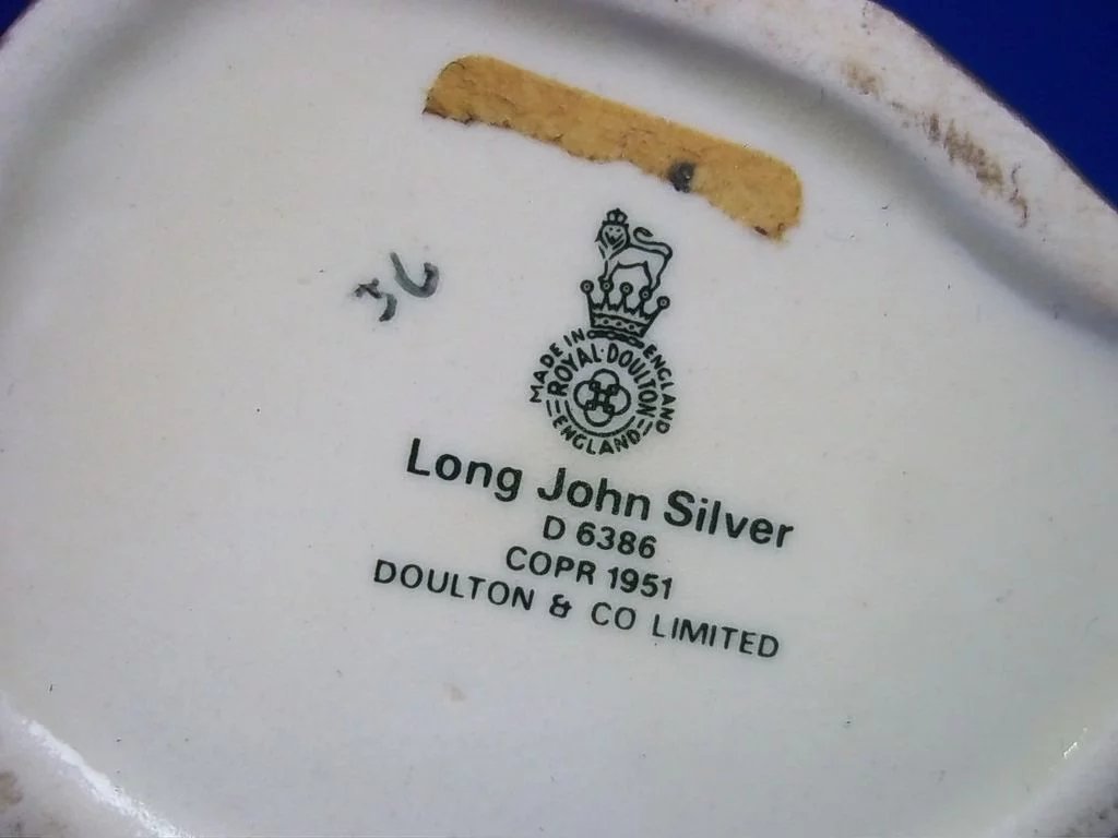 Royal Doulton Character Jug, Long John Silver No. D6386 - Small - Image 8