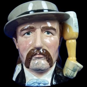 Royal Doulton Character Jug, Wild Bill Hickock No. D6736 - Medium
