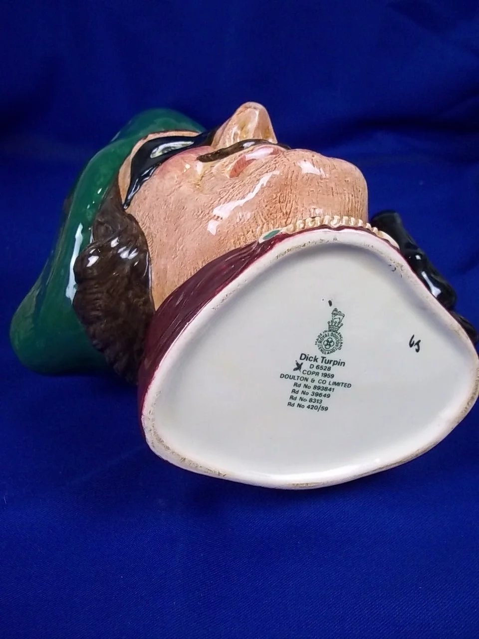 Royal Doulton Character Jug "Dick Turpin" D6528 - Image 6