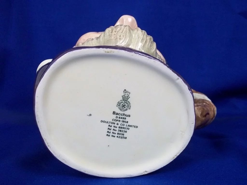 Royal Doulton Character Jug 'Bacchus' No. D6499 - Large - Image 7