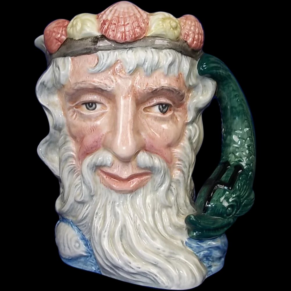 Royal Doulton Character Jug 'Neptune' No. D6548 - Large