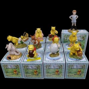 Royal Doulton Collection Of 12 Boxed Winnie The Pooh Figurines