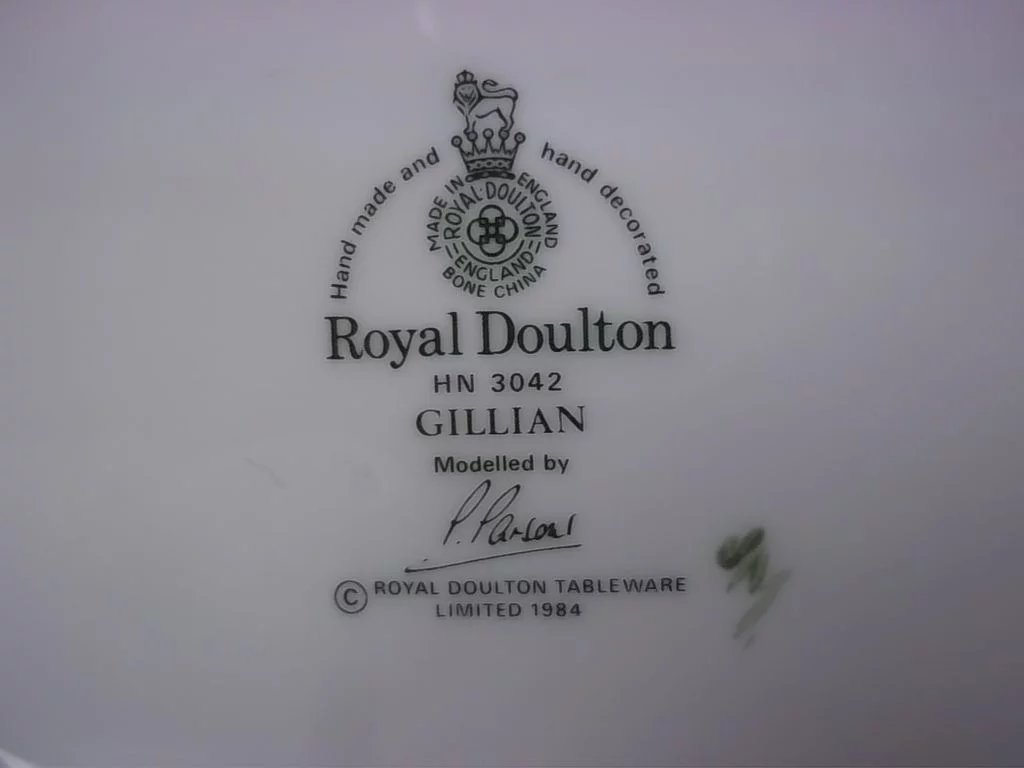 Royal Doulton Figurine of 'Gillian' No. HN 3042, Designed By P. Parsons, c.1984 - Image 8