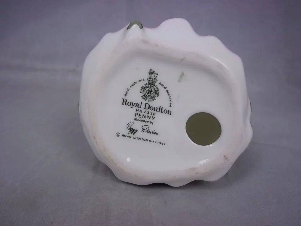 Royal Doulton Figurine of 'Penny', HN2338, Designed by Peggy Davies, c.1967 - Image 6