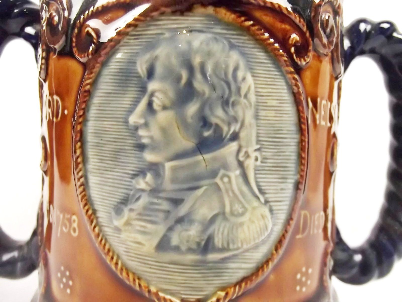 Royal Doulton Lord Nelson 1905 Trafalgar Centenary Loving Cup - Image 2