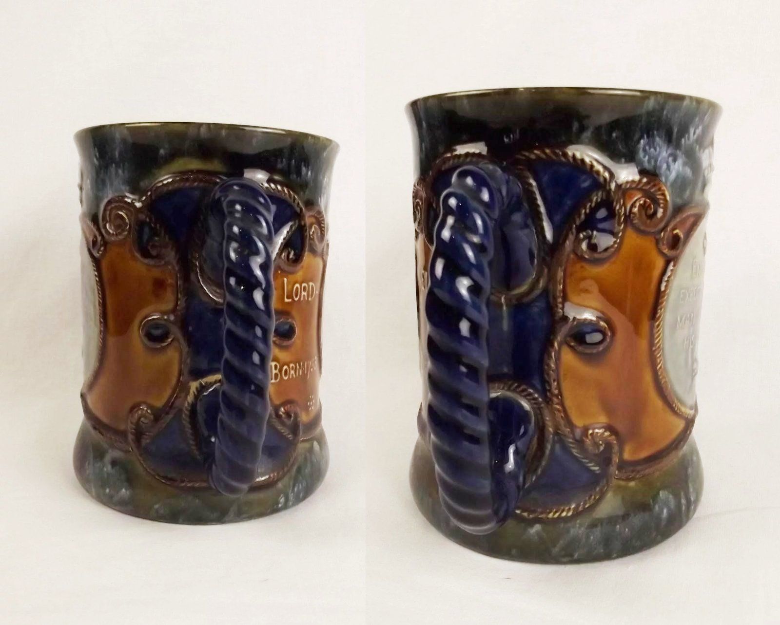 Royal Doulton Lord Nelson 1905 Trafalgar Centenary Loving Cup - Image 8