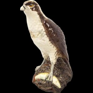Royal Doulton Scotch Whiskey Promotion Osprey Figurine With Salmon