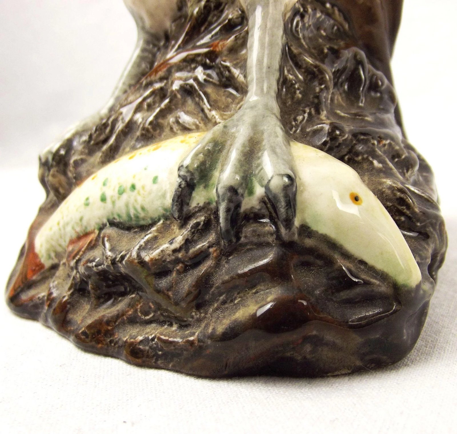 Royal Doulton Scotch Whiskey Promotion Osprey Figurine With Salmon - Image 6
