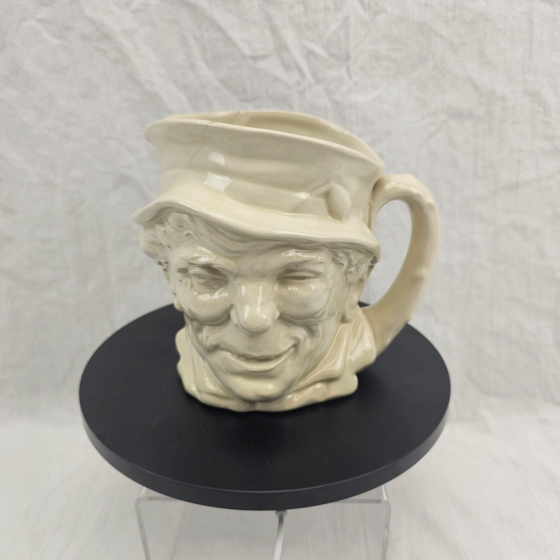 Royal Doulton 'Simon the Cellarer' Small Character Jug 'In the White', D6041, c.1935–1960