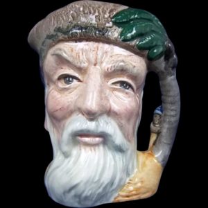 Royal Doulton Small Character Jug Of Robinson Crusoe by Max Henk