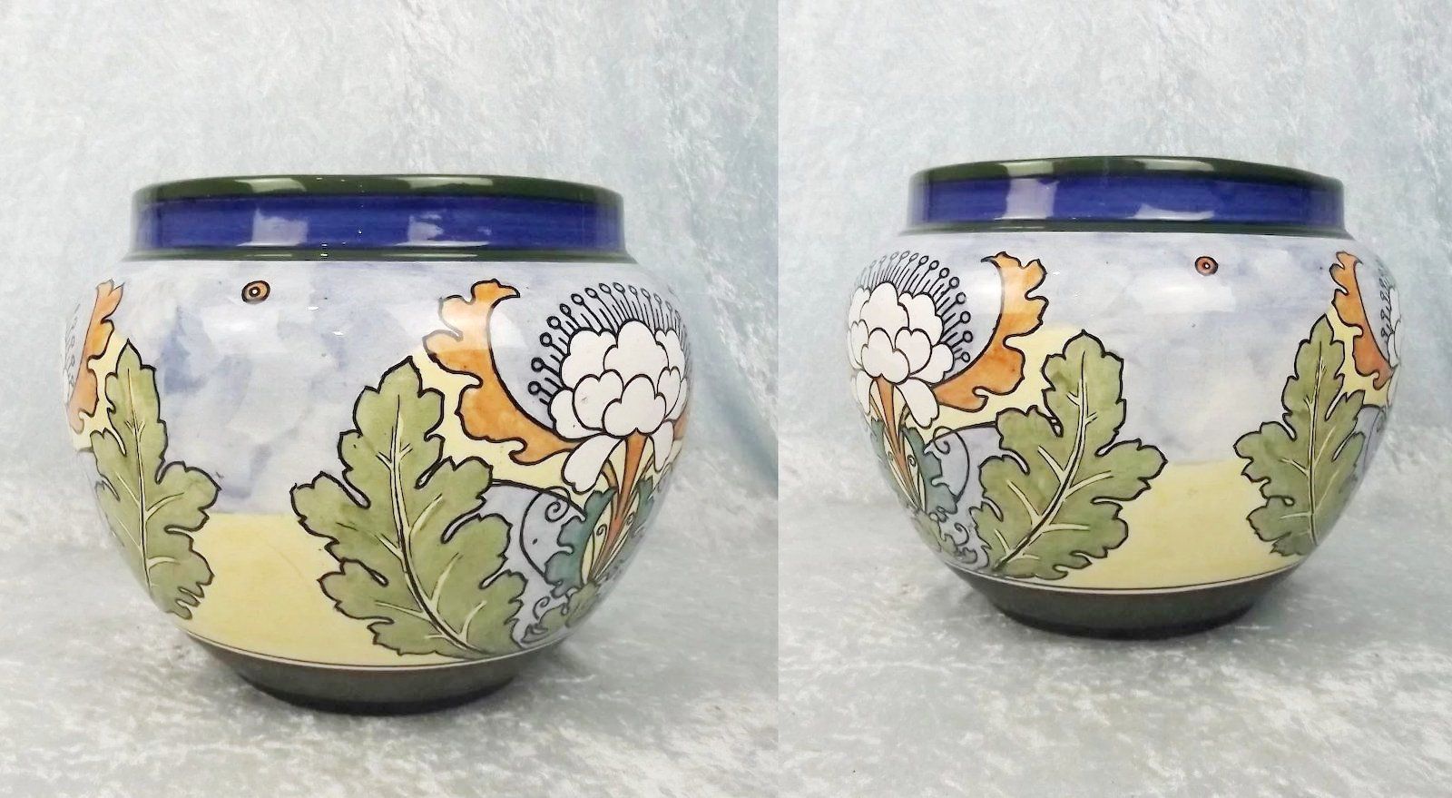 Royal Doulton Stoneware Jardiniere Circa 1910 - Image 5